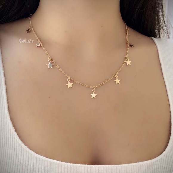 🛍NEW⚡️ GOLD STAR Choker ⚡️ summer trend - Picture 2 of 4
